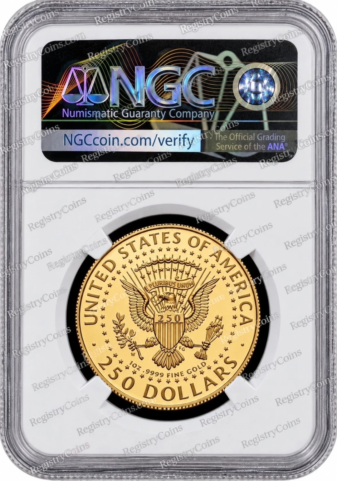 1776 2026 W Semiquincentennial President Donald J. Trump 24K Gold NGC PF70 Ultra Cameo