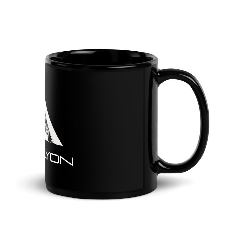 Black Glossy Mug
