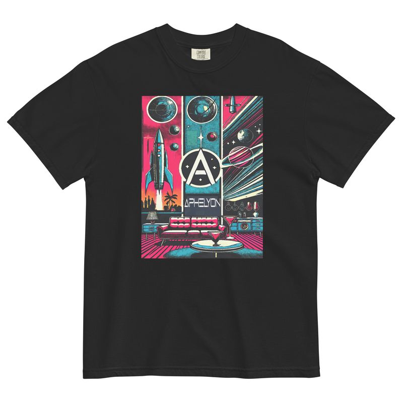 Unisex garment-dyed heavyweight t-shirt