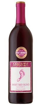 BAREFOOT SWEET RED BLEND 12*75ML