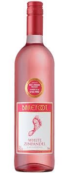 BAREFOOT WHITE ZINFANDEL 12*75ML
