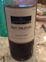BAY BRIDGE SWEET RED 12*750ML