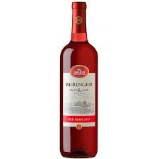 BERINGER M &amp; V .RED MOSCATO 15*75M