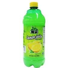 LEMON JUICE CPJ 12*32OZ