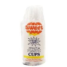 PLASTIC CUPS SWEET (CASE) 9 OZ  50*25