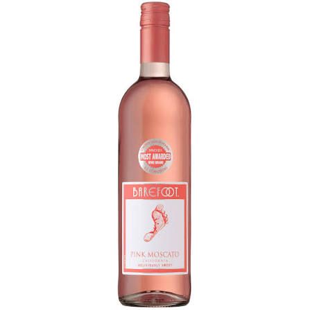 Barefoot Pink Moscato  12 Units / 750 ml