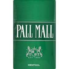 Pall Mall (Menthol) Green 20'S