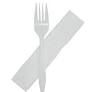 Fork &amp; Napkin White 10*100