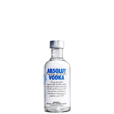 Absolut Vodka Original  24 Units /  200 ml
