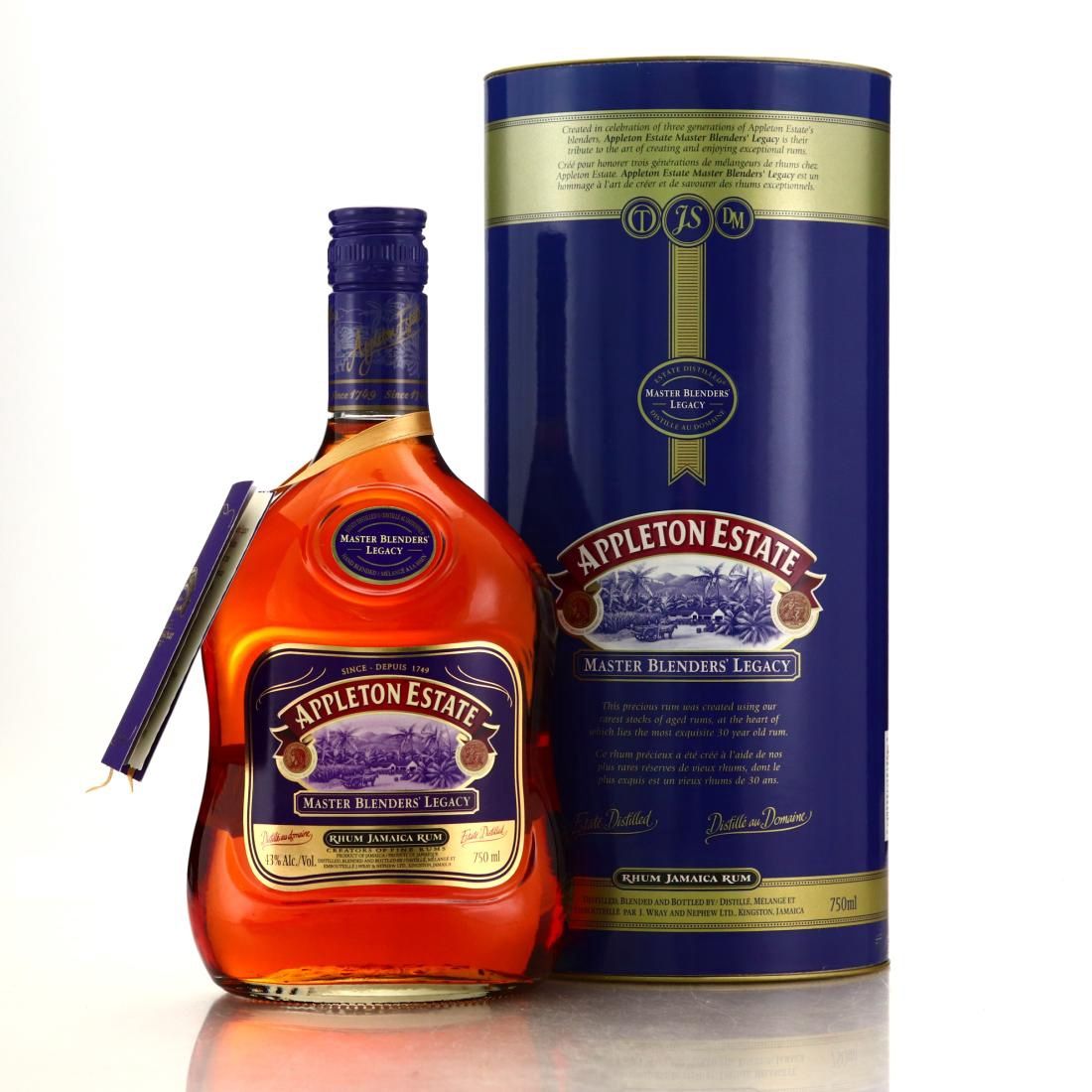 Appleton Estate Master Blenders' Leg Rum, 6*750ml