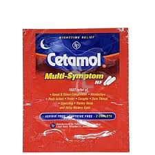 Cetamol Multi-Symptom Night Time  51*2
