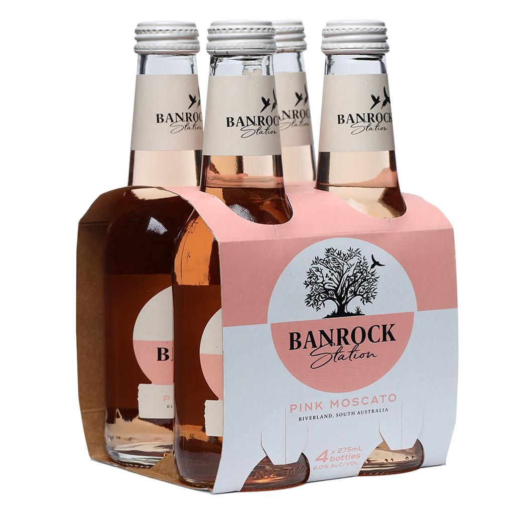 Banrock Station Pink Moscato  4 units/ 275ml