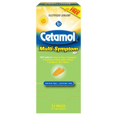 Cetamol Cold &amp; Flu Daytime Multi-Symptom 51*2