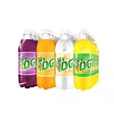 D&amp;G Mixed Flavours Soda 24 Units / 591.4 ml