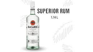 Bacardí Carta Blanca Superior White Rum 1.14L