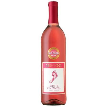 Barefoot White Zinfandel 12 Units  / 750 ml