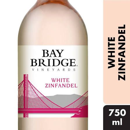 Bay Bridge White Zinfandel 12 Units / 750ML