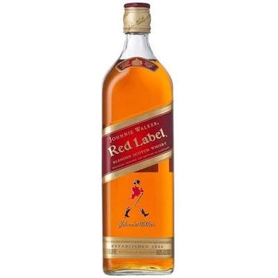 Johnnie Walker Red Label Scotch Whisky  12 Units / 1Lt