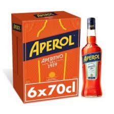 Aperol (CASE) 6 Units /  700 ml
