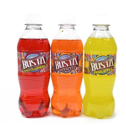 Busta Assorted Soft Drink 24 Units / 355 mL