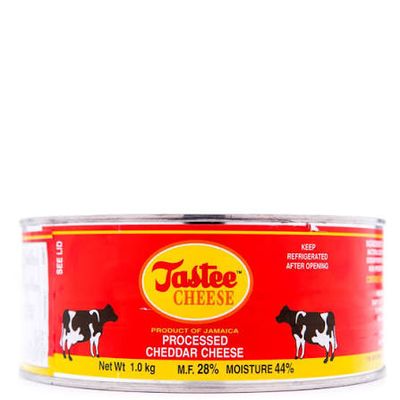 Tastee Cheese 1kg Tins (12 per case) Tastee Cheese 1kg Tins (12 per case)
