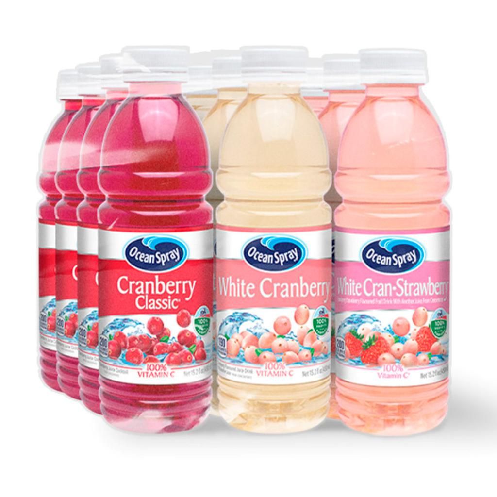 Ocean Spray Cranberry Juice Cocktail (Assorted) 12 Units / 16oz