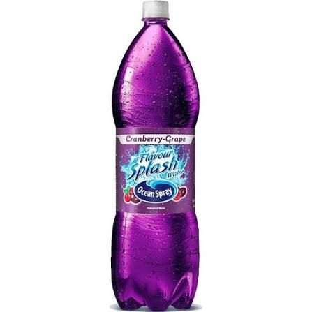 Ocean Spray Flavour Splash 12 Units / 1.25Lt