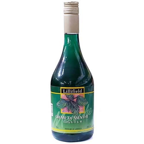 Lillifield Creme de Menthe 12 Units / 1 Lt