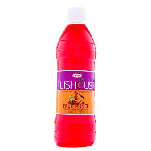 Lishous Flavoured Fruit Drink -24*600ml