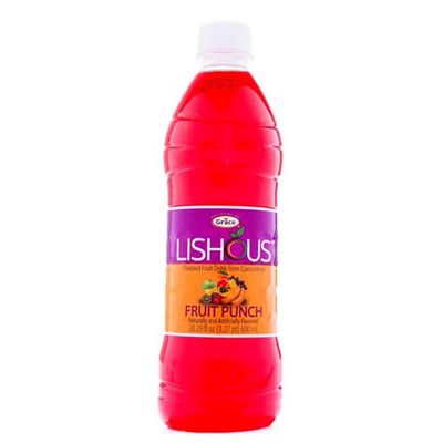 Lishous Flavoured Fruit Drink -24*600ml
