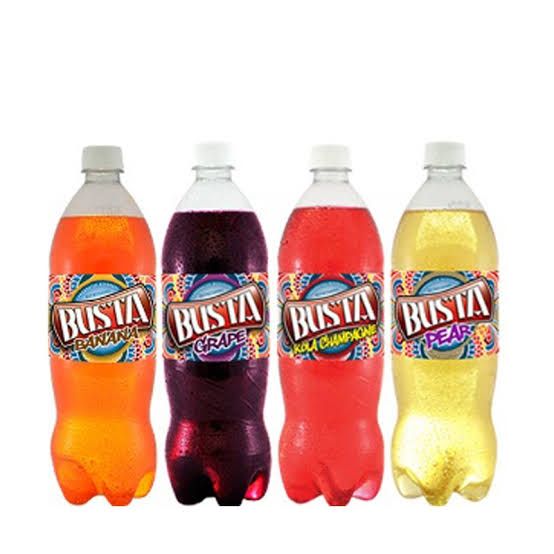 Busta Assorted Soft Drink 12 Units / 1 Litre