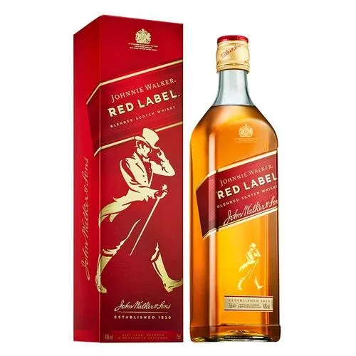 Johnnie Walker Red Label Scotch Whisky  12 Units / 750 ml