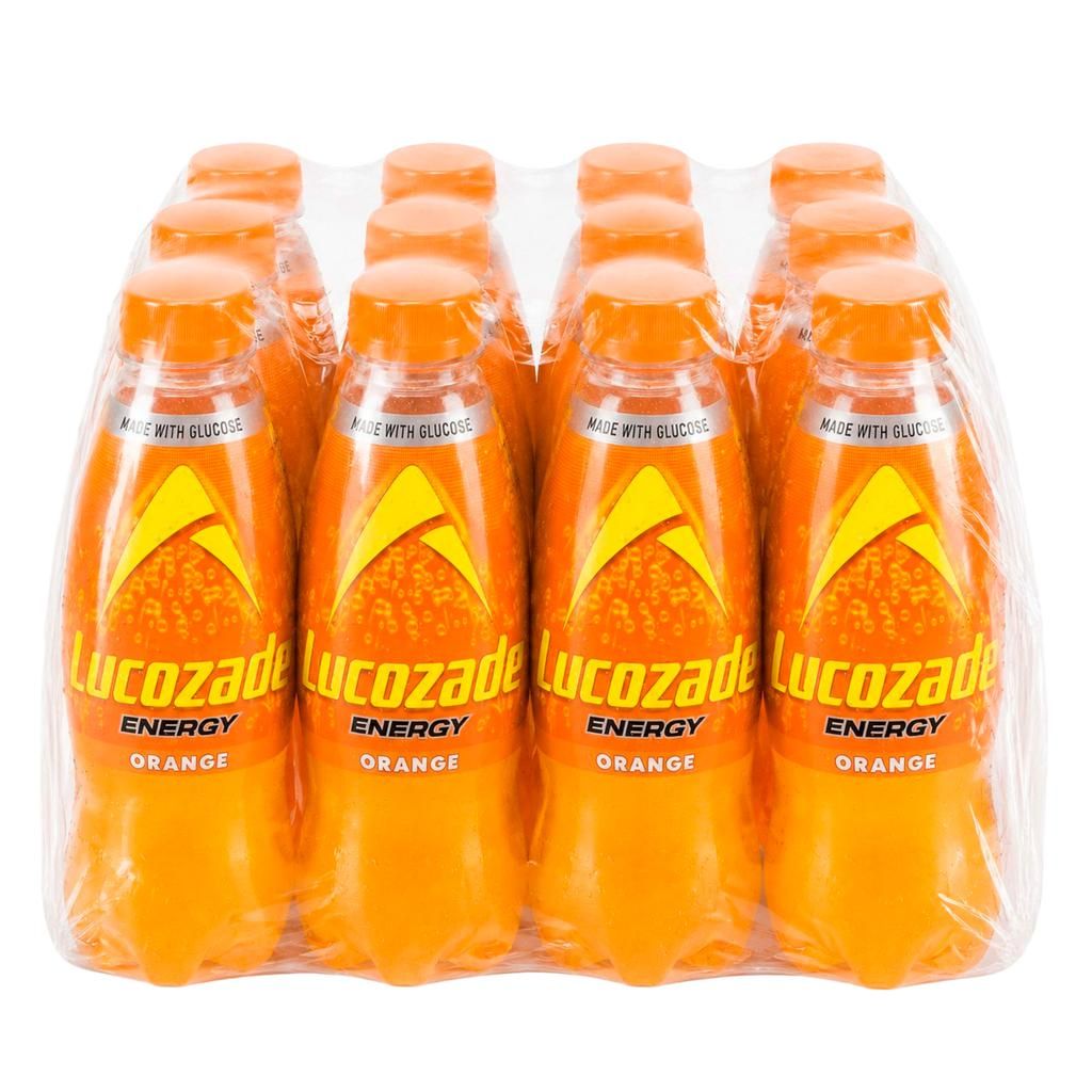 Lucozade Orange Energy Drink 24 Units / 360 ml