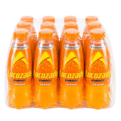 Lucozade Orange Energy Drink 24 Units / 360 ml