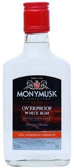 Monymusk Overproof White Rum 24*200ml