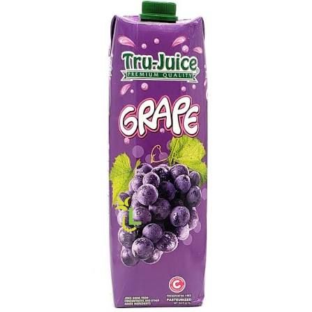 Tru Juice 30% Grape, 12*1Lt