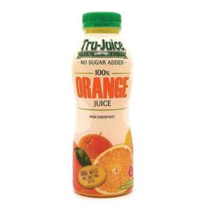 Tru-Juice No Sugar Added 100% Orange Juice  24 / 250 ml