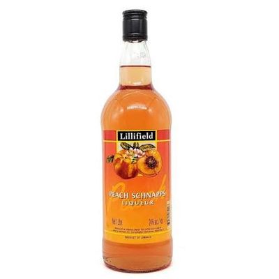 Lillifield Peach Schnapps Liqueur 12 Units / 1 Lt