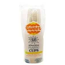 Sweet Plastic Cups (Case) 16oz 40*25