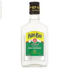 Rum Bar Premium White Overproof Rum  24 Units / 200ml