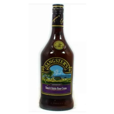 Sangster's Rum &amp; Raisin Rum Cream 12* 750ml