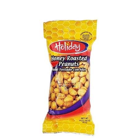 Holiday Peanuts Honey Roasted  5*12