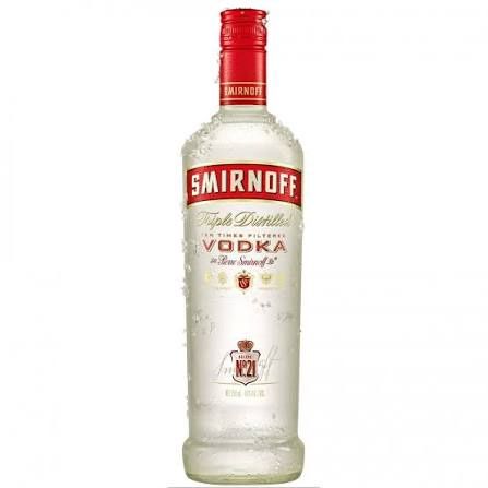 Smirnoff Vodka Triple Distilled  12 Units / 750 ml