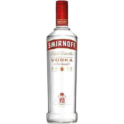 Smirnoff Vodka Triple Distilled 12 Units / 1 Lt