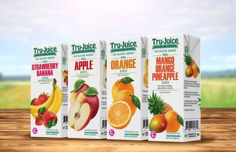 Tru-Juice 100% Juice  24 Units / 250 ml