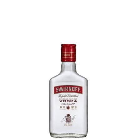 Smirnoff Vodka Triple Distilled 48 Units / 200 ml