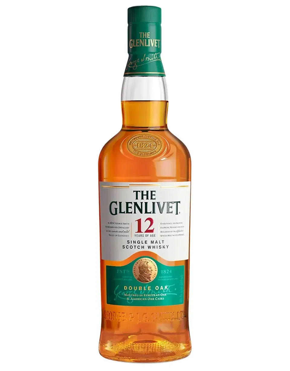 The Glenlivet 12 Years Double Oak Scotch Whisky 12*750ml