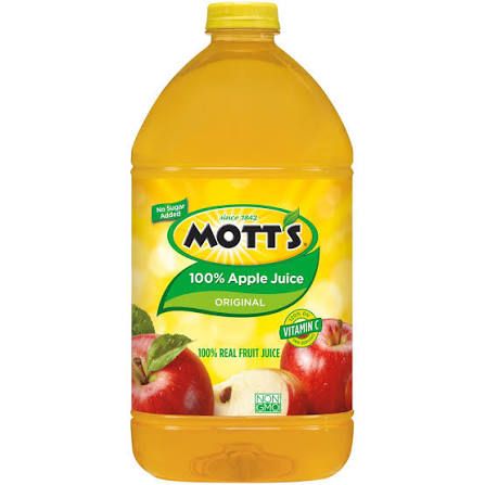 Mott's Apple Juice 4 Units / 1 Gal