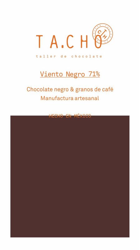 Viento Negro 71% &amp; granos de café