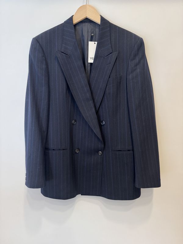 Double breasted blazer dark blue